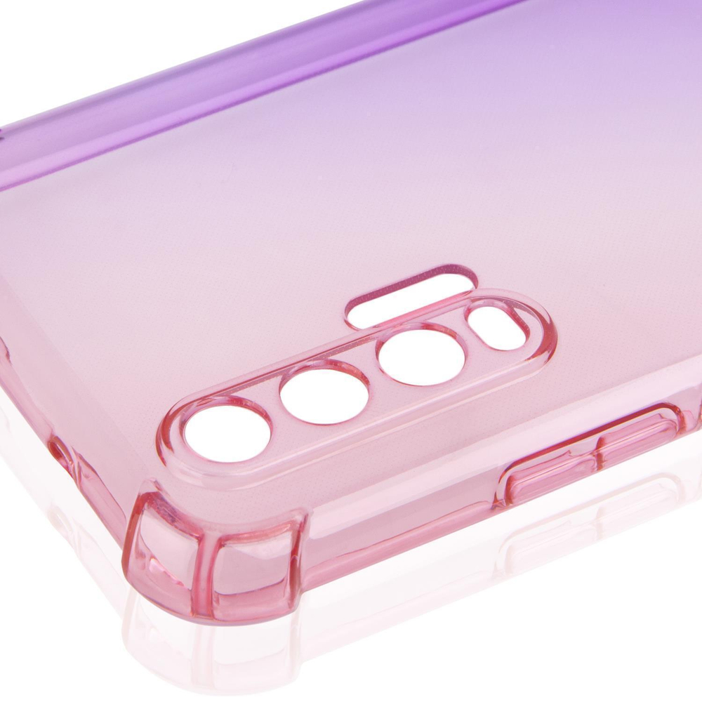 Чехол ROSCO для Honor 20 Pro оптом (арт. HW-H20P-HARD-TPU-PINK-PURPLE)