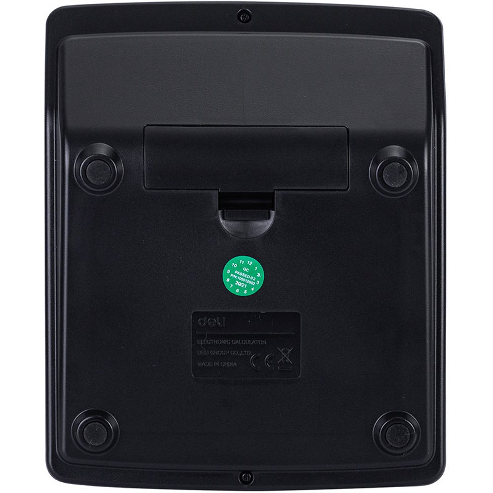 Калькулятор настольный DELI "E837" 12 разрядный, 150х120х52 мм, черный