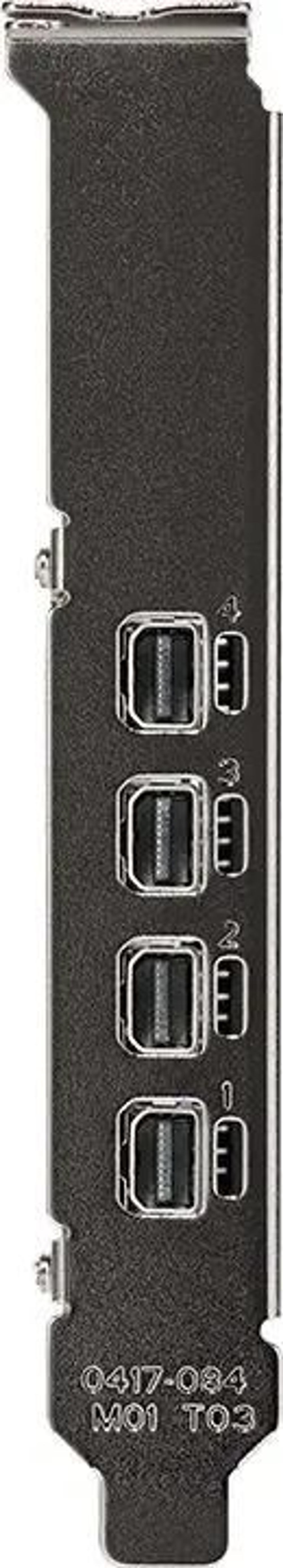 Видеокарта PNY NVIDIA  T1000 T1000 4ГБ GDDR6, Low Profile,  Bulk [vcnt1000-sb]