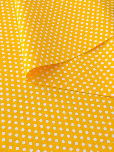 Ткань бязь плательная, рис. " Горох 6 мм", ширина 150 см, арт. 034