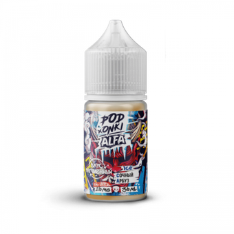 Жидкость PODONKI ALFA VAPE NEW Salt 2% ULTRA 30 ml - Сочный Арбуз