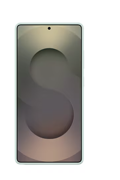 Силиконовый чехол для Galaxy S25 Ultra , мятный