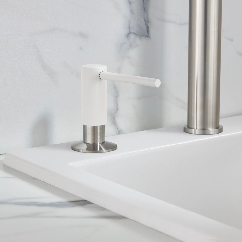 Дозатор для моющего средства MILACIO Ultra MC.931.WH белый