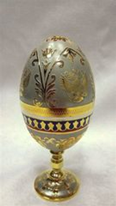 Яйцо-рюмка "Герб России"