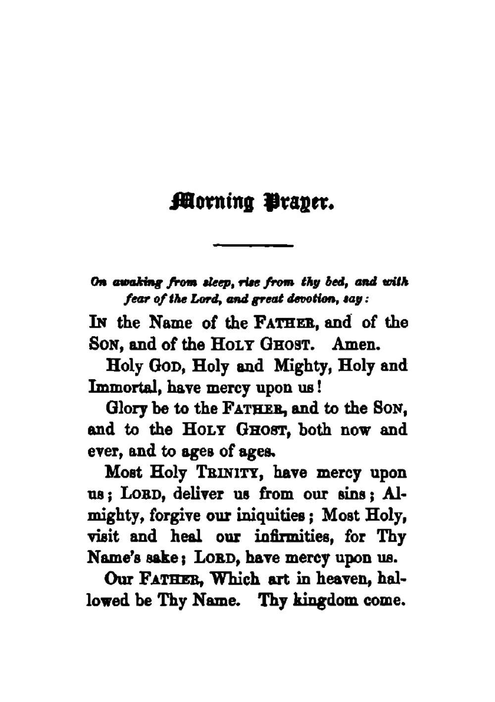 Private devotions as enjoined by the holy Eastern church, for the use of her members, translated | Church Orthodox