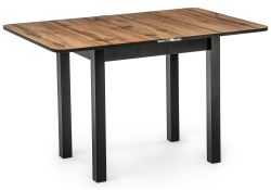 Стол Энлей 60(119)х80х76 черный / дуб вотан