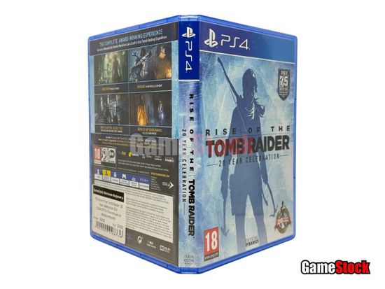 PS4 Rise of the Tomb Raider: 20 Year Celebration Б/У CUSA-05716 (Полностью на русском языке)