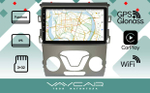 Магнитола для Ford Mondeo 2015-2019 - Vaycar VA17-0377 на Android 13, 8-ядер, 2Гб-32Гб, 4G SIM-слот