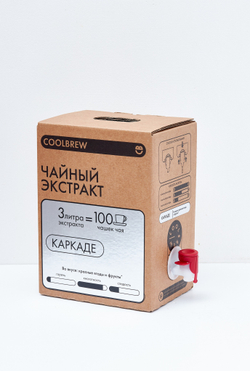 Экстракт Травяного чая Каркаде (8.0) BIB 3л./COOLBREW