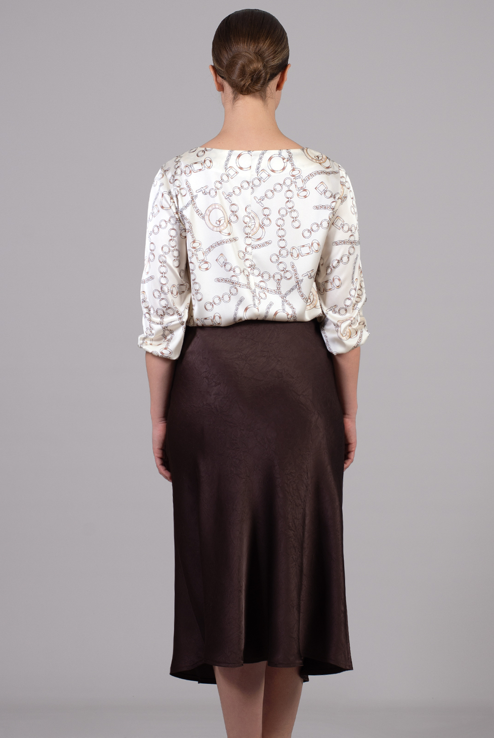 Блузка женская 3246ЛПА, цепи #110Це093246ЛПА