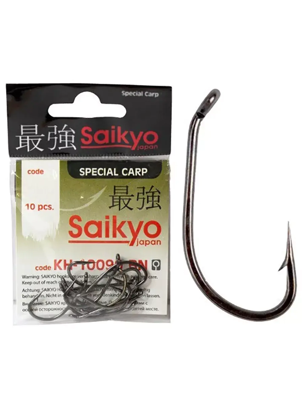 Крючки для рыбалки Saikyo KH-10099 Special Carp BN