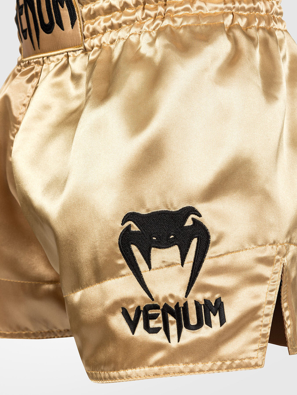 Шорты тайские Venum Classic Gold/Black