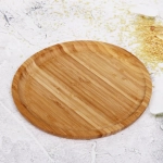 Доска бамбуковая для подачи и сервировки «SHEF» 25см