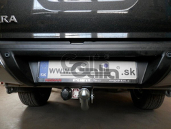 Фаркоп оцинкованный Galia N052C для Nissan Navara D40 2005-(паспорт и сертификат в комплекте)(без электрики)