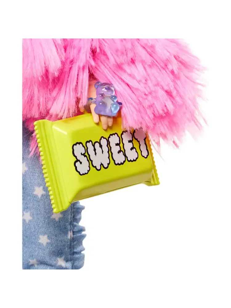 Кукла Барби Экстра в розовой куртке GRN28