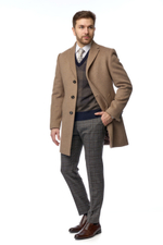 Пальто VAN CLIFF exclusive "Леон капучино"