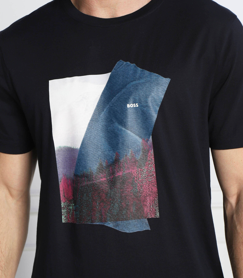 футболка teetaste BOSS ORANGE - темно-синий(50478787)