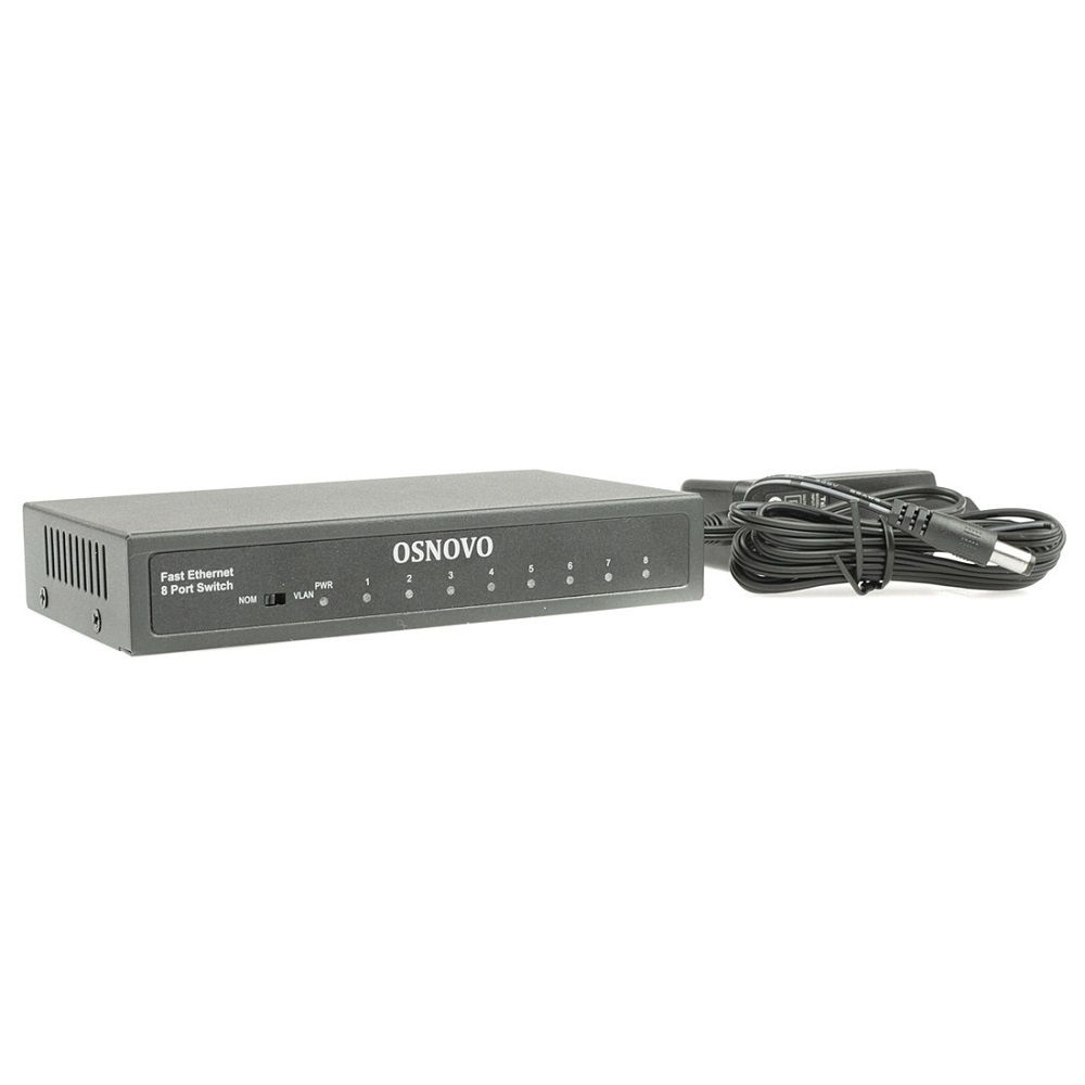 Коммутатор на 8 портов Osnovo SW-10800