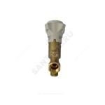 Клапан балансировочный ручной латунь R206B Ду 32 G1 1/4" A Ру25 ВР Kvs=9.5м3/ч без ниппелей Giacomini R206BY016