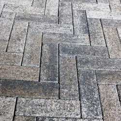 Тротуарная плитка ПАРКЕТ - Листопад гранит Старый замок