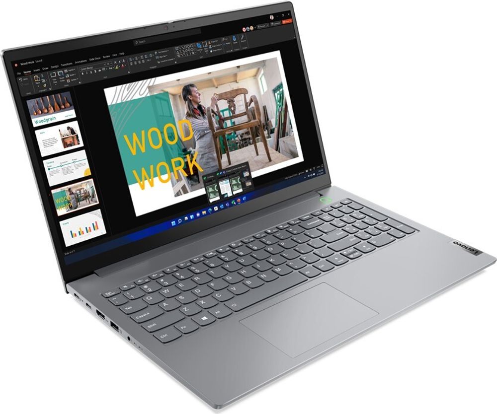 Ноутбук Lenovo ThinkBook 15 G4 IAP, 15.6&amp;quot; (1920x1080) IPS/Intel Core i5-1235U/16ГБ DDR4/512ГБ SSD/Iris Xe Graphics/Windows 11 Pro, серый [21DJ00D3PB]