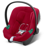 Коляска 3 в 1 Cybex Priam IV Matt Black complete и автокресло Aton B2 i-Size Dynamic Red Sepia Black