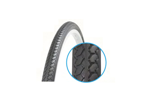 Покрышка TRIX 24"х 1-3/8 (37-540), дорожная для инвалидных колясок, черная