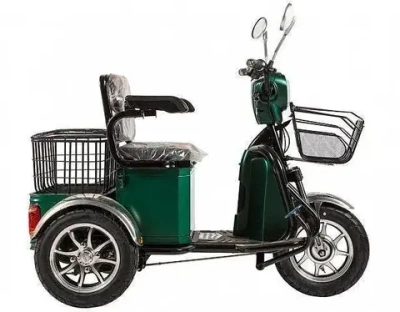 Электротрицикл Rutrike S1 V2 с большой корзиной