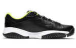 Nike Court Lite 2 comfortable non-slip lightweight low-top tennis shoes for men and women with the same black and yellow