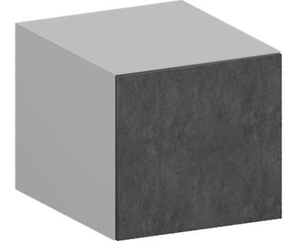 Кухня Модуль ШВГ 519 Графит / Бетон