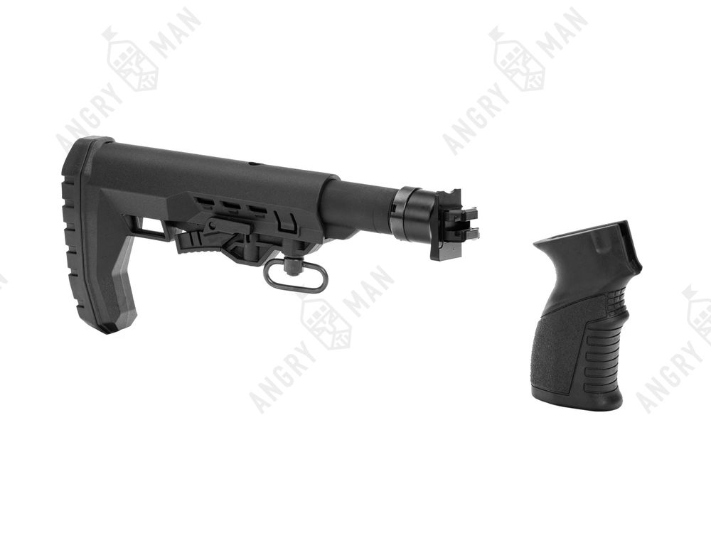 Комплект: Телескопический приклад для складных ВПО, без завышения на базе Atom, K.Arma