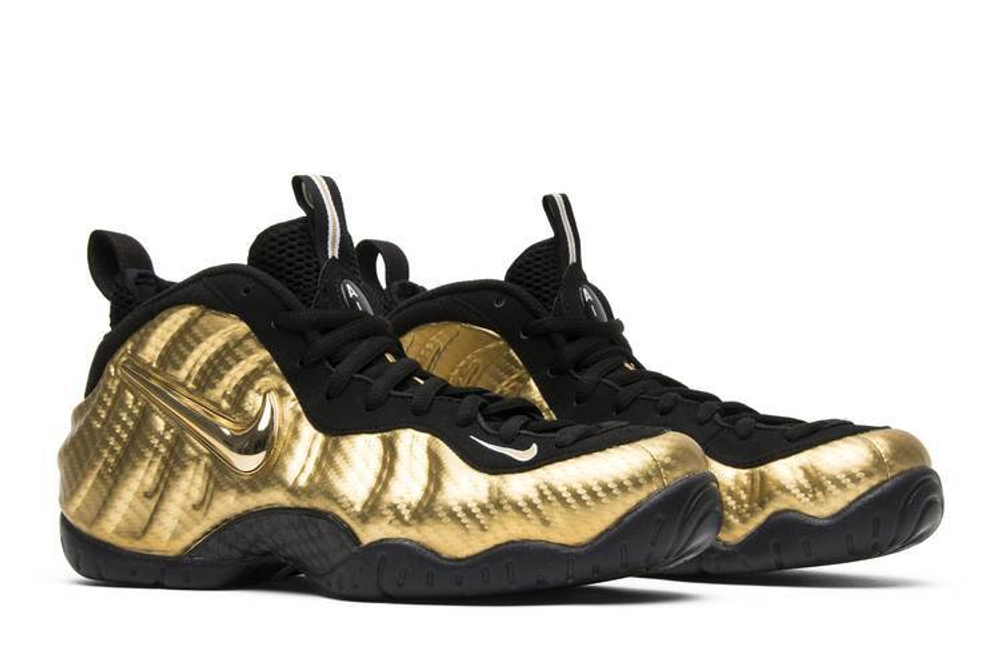 Nike air foamposite metallic gold new arrivals