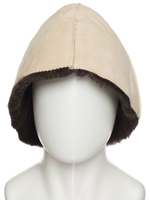 Шапка из натуральной овчины для бани и сауны Премиум, профессиональная банная шапка, колпак для бани АРХАР