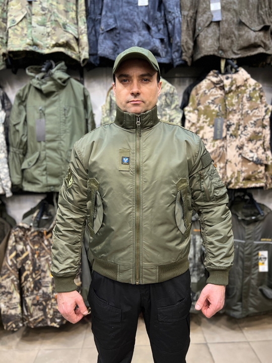 Бомбер Пилот 7.62 Armyfans Зимний Олива