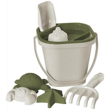 PlastRep Песочный набор для детей Lalababy for Green Republic лен