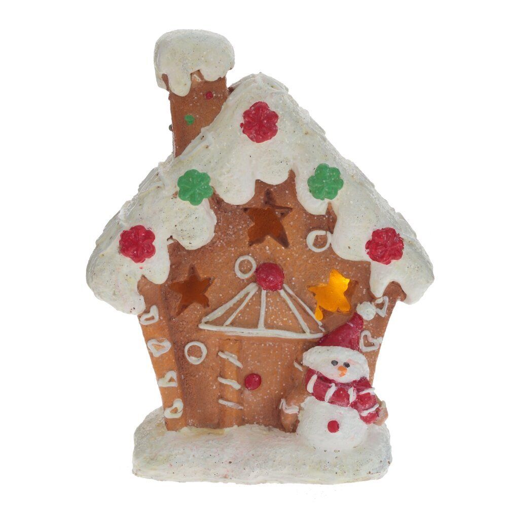 GAEM Фигурка декоративная с подсветкой "Домик"(LR44x2), L11,5 W6 H15 см