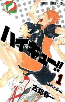 Haikyu!! ハイキュー!! (Волейбол) Том 1-3 (на японском)