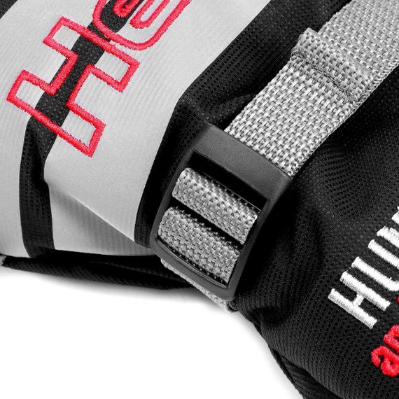 Рукавицы Helios Профессионал черный/красный, размер XL