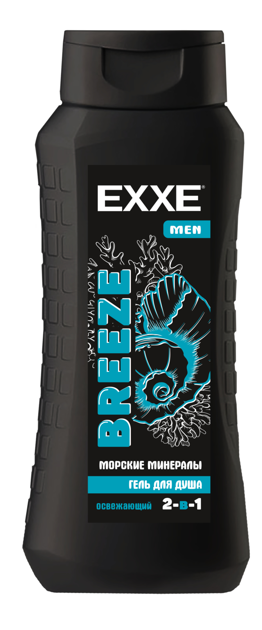 EXXE MEN гель для душа 2в1  "Морские минералы" Breeze 400 мл