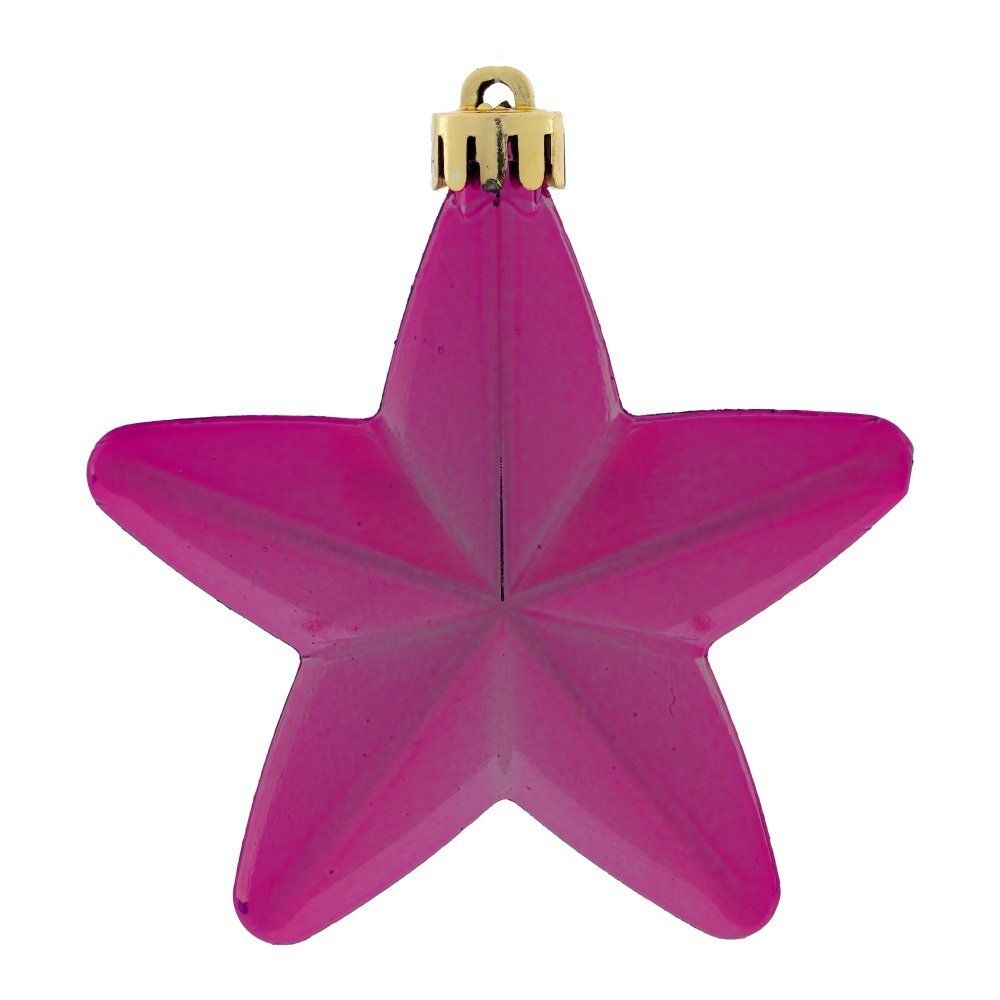 GAEM Набор из 6шт Украшение новогоднее "Звезда", L8 W3 H8 см