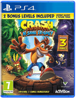 Игра Crash Bandicoot N.sane Trilogy + 2 Bonus Levels (Английская версия) для PlayStation 4