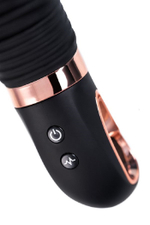 Нереалистичный вибратор Waname D-Splach Hurricane черный 22,5 см