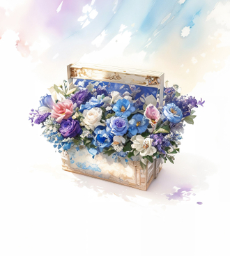 Цветы в ящиках