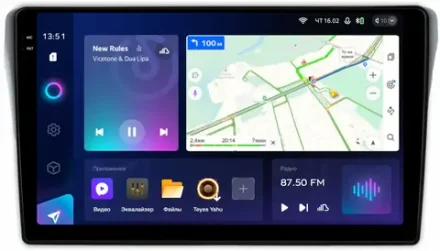 Магнитола для Subaru Levorg 1 VM 2014-2017 (вместо 2din, рамка-накладка) - Teyes CC3-2K на Android 10, 2K QLED, ТОП процессор, CarPlay, 4G SIM-слот