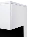 Каминокомплект Real Flame Modern CST630 WT-P511 с очагом 3D Cassette 630 Black Panel