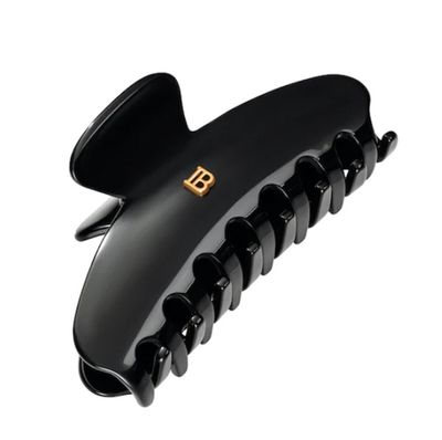 Balmain Hair Couture Заколка-краб для волос черная размер М Рince black