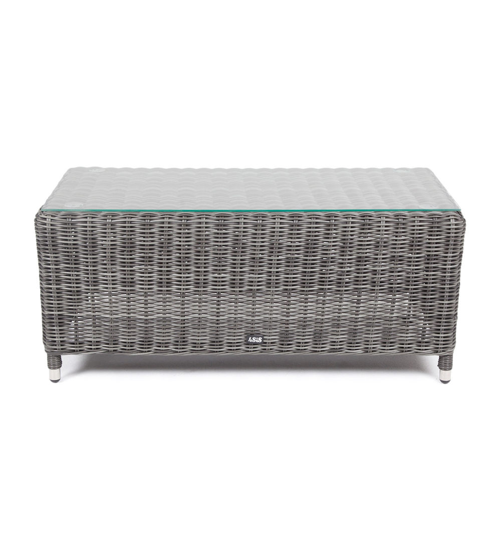 "Кон Панна" столик журнальный из искусственного ротанга, цвет графит