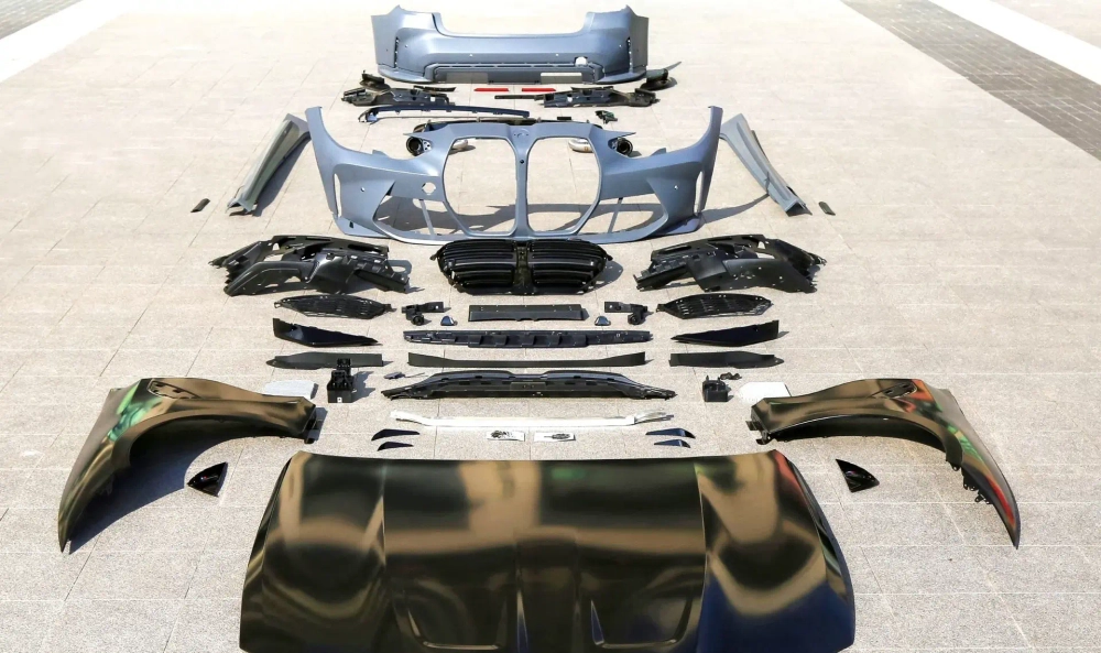 Обвес переделка для BMW 3 серии G20 G28 в M3 G80 Рестайлинг БМВ