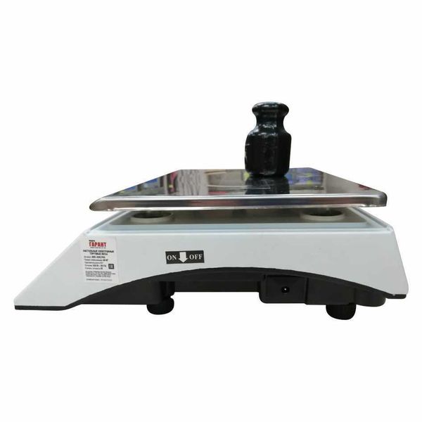Весы торговые настольные ГАРАНТ ВПС-40К, 40кг, 5гр, 330х220, без стойки