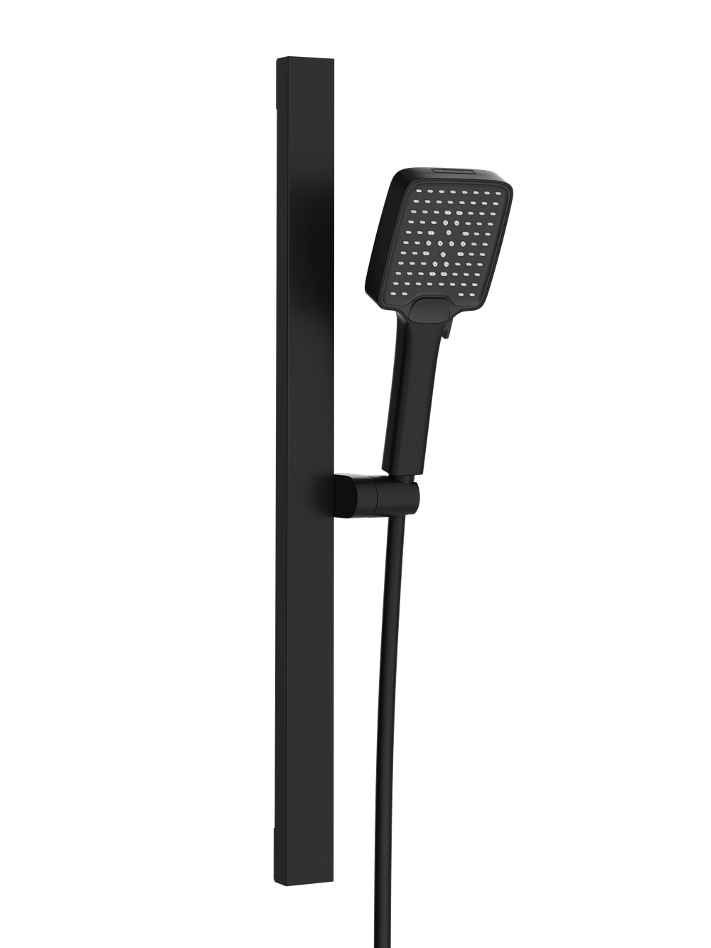 Смеситель для ванны с душем STWORKI Эстфолл S44100BK + Душевой гарнитур Ольборг S20190BK, матовый черный